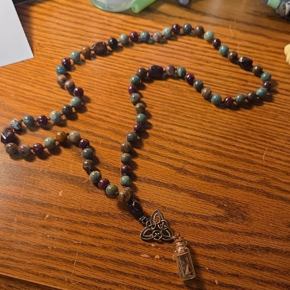 Anu ( Goddess Morrigan ) Dedication Necklace